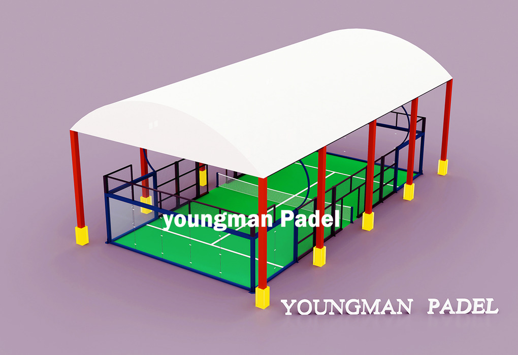 Roofed Padel Courts