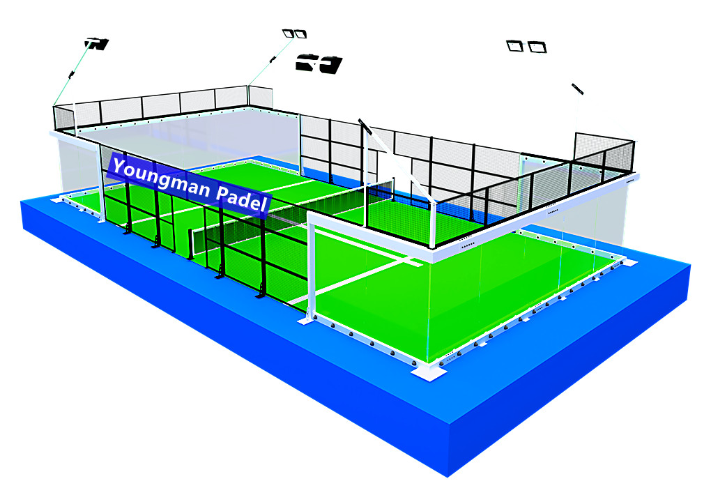 สนามเทนนิสพาเดลแบบพาโนรามาสุดล้ำใหม่ปี 2025 จากจีน
