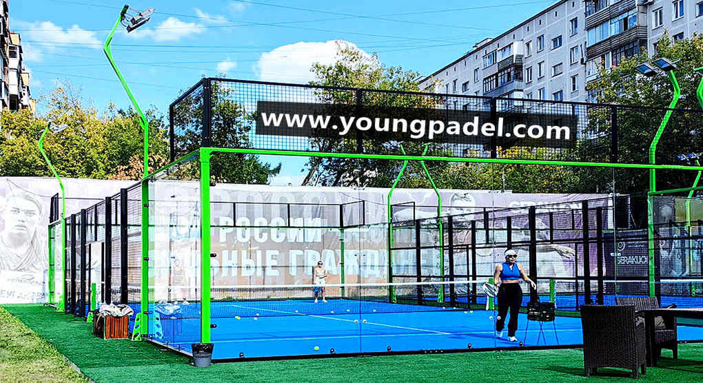 Russia - 137 Sets Paddle Tennis Courts Installed and Construction