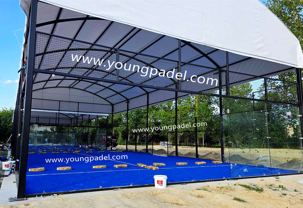 โคลอมเบีย - ติดตั้งสนามเทนนิสพาเดล (Padel Tennis) พร้อมหลังคา จำนวน 61 สนาม